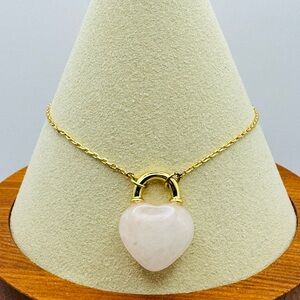 Kate Spade Open Heart Stone Lock Bracelet NWT